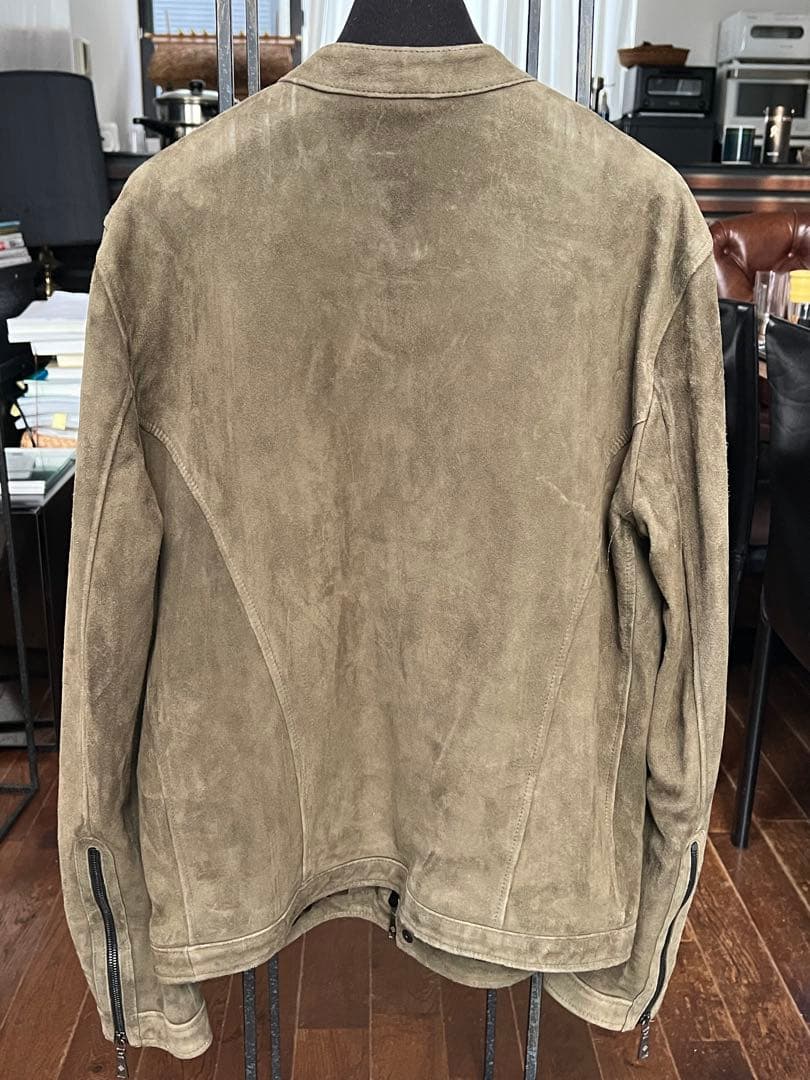 タリアトーレ　スエード シングルライダースジャケット　新品未使用
