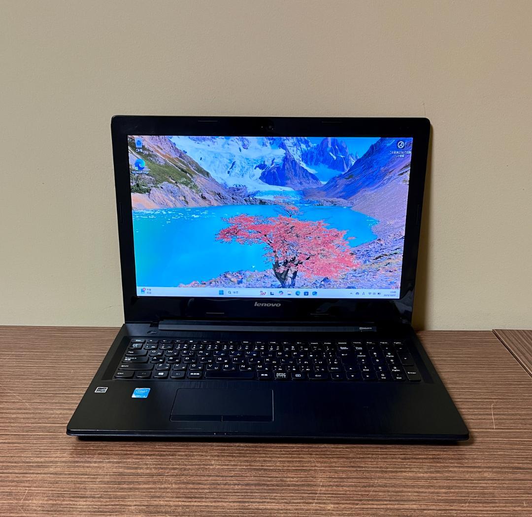 Lenovo G50、15インチ、8GB、500GB HDD