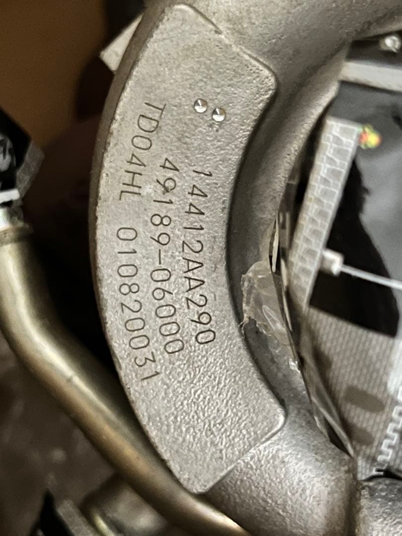 インプレッサ タービン