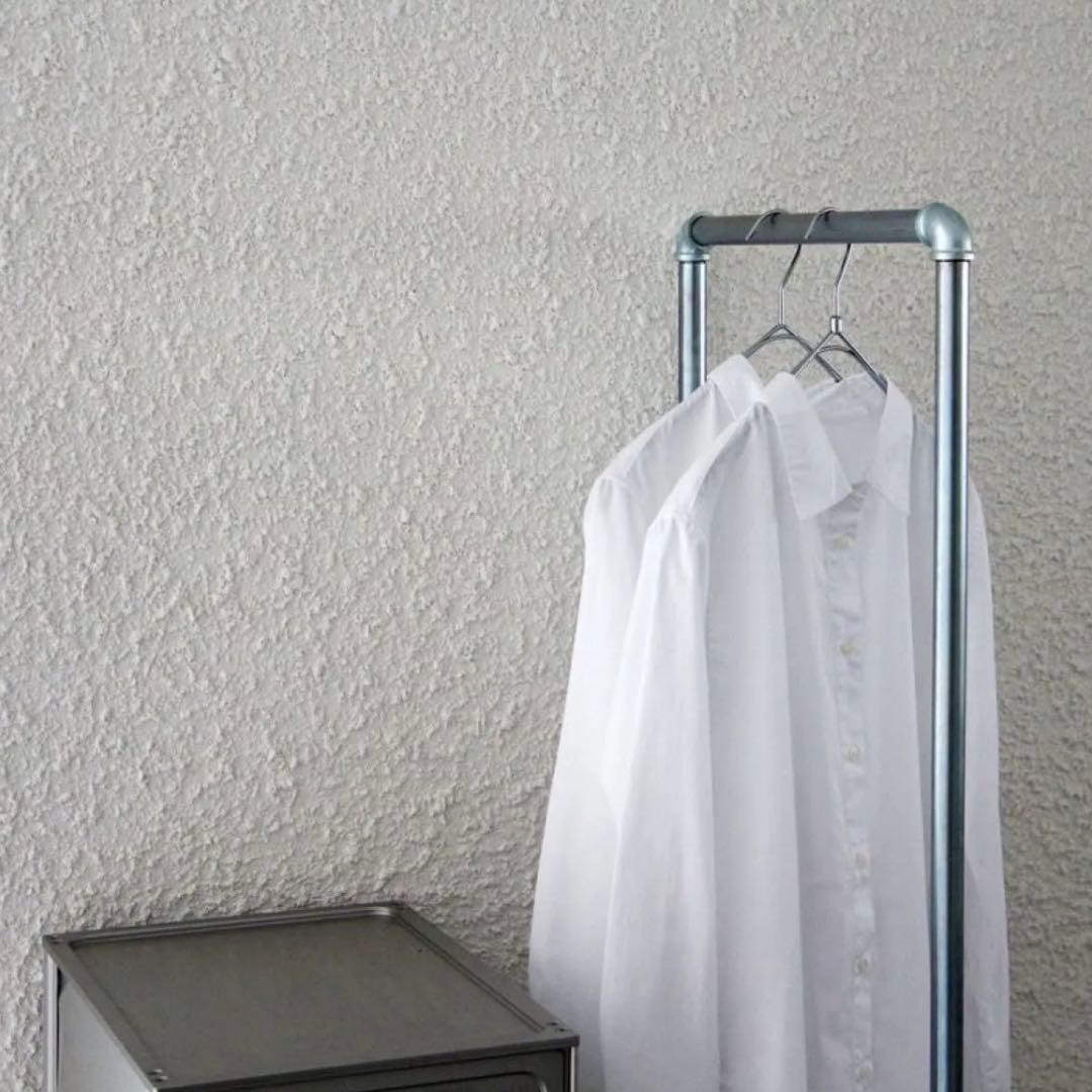 レア 廃番 HATCH購入 水道管 ガス管 ハンガーラック キャスター付 完成品