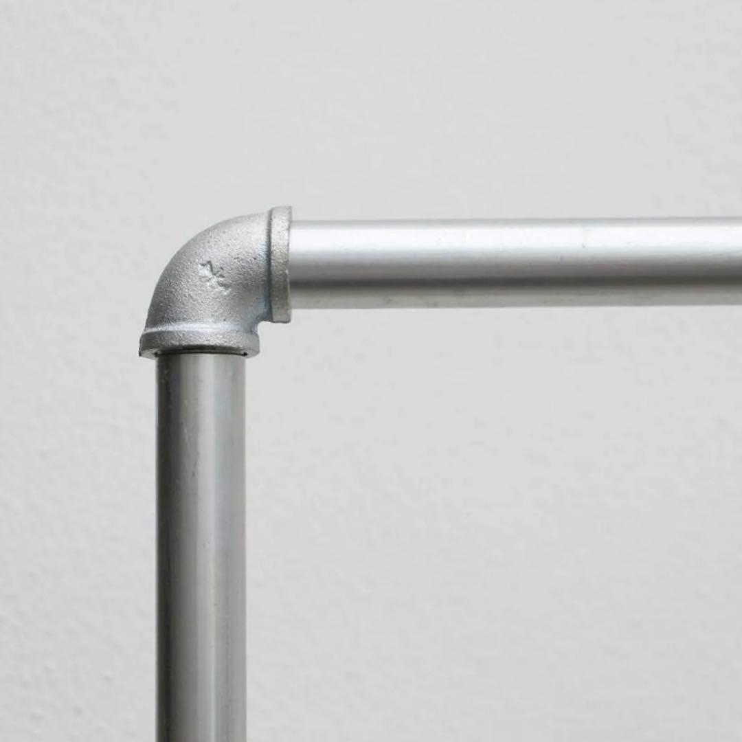 レア 廃番 HATCH購入 水道管 ガス管 ハンガーラック キャスター付 完成品