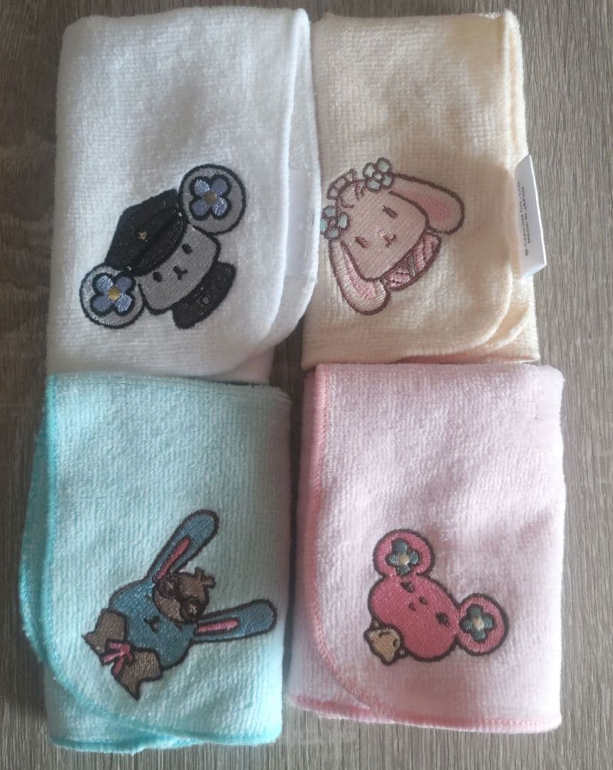 大逆転裁判 明治村コラボ 刺繍ハンドタオル 4種セット