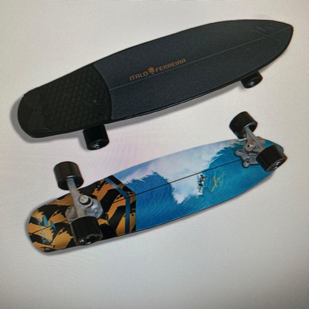 格安世界チャンプイタロフェレーラ37インチサーフィンの陸トレに最高黒xプリント