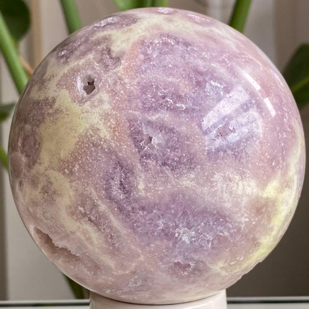 ★★★最終特価【ピンクアメジスト BIG スフィア 約1.4kg 10.5cm