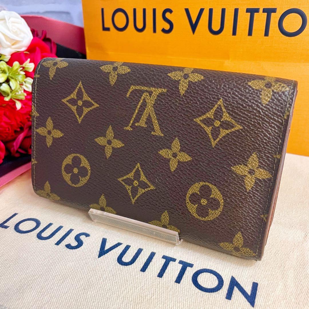 ✨超美品✨️ルイヴィトン モノグラム ポルトモネ ビエ トレゾール 二つ折り財布