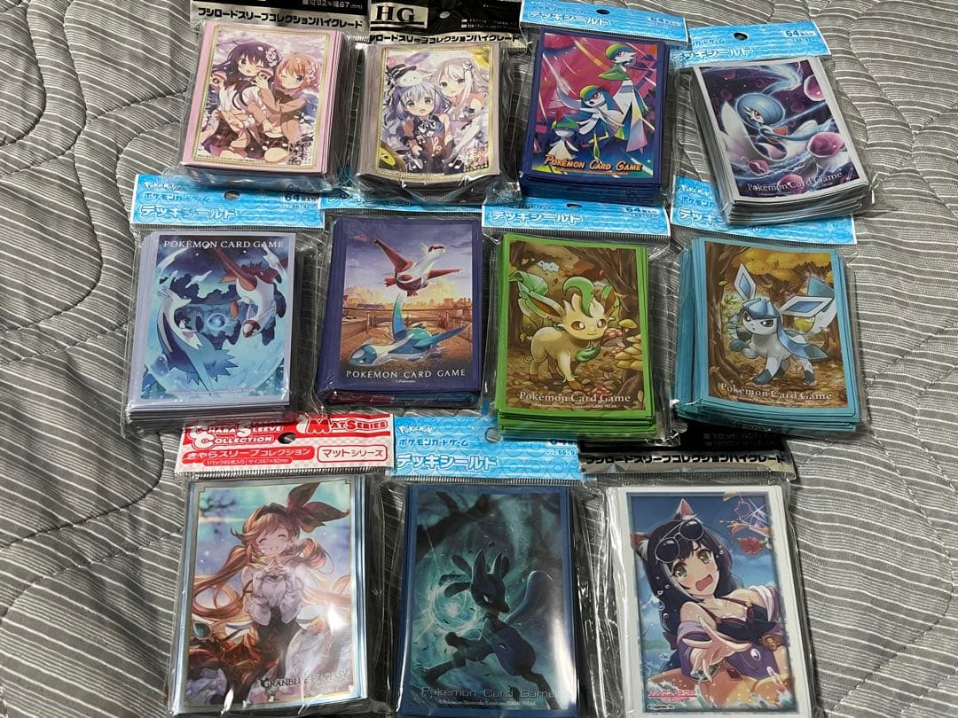 ポケモンカード　キャラクタースリーブなどまとめ売り