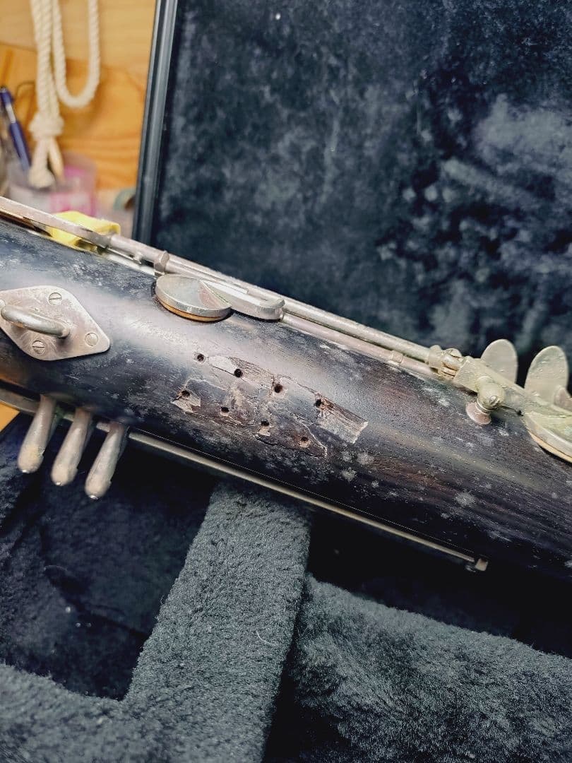 ヤマハ バスクラリネット YCL621 ジャンク品