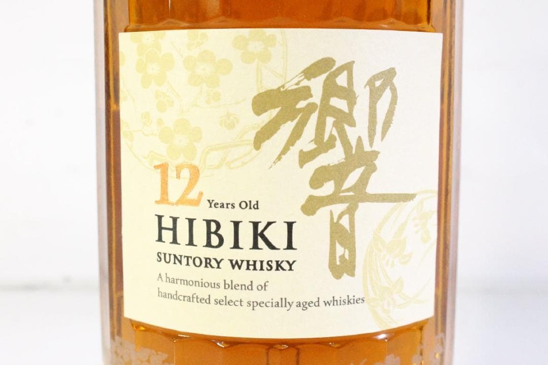 【未開栓】響 HIBIKI 12年 意匠ボトル 花鳥風月 43% 700ml ②