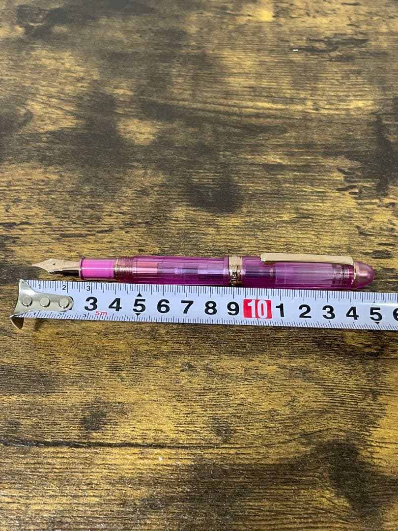 新品未使用　限定モデル　ニース　リラ　14金　字幅M プラチナ　万年筆　3776