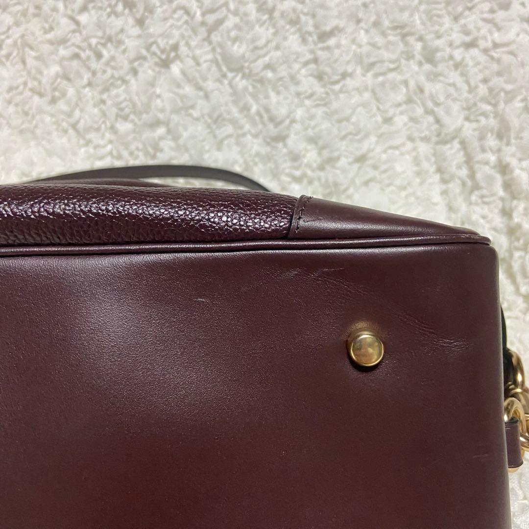 COACH レーン サッチェル 2way ハンドバッグ