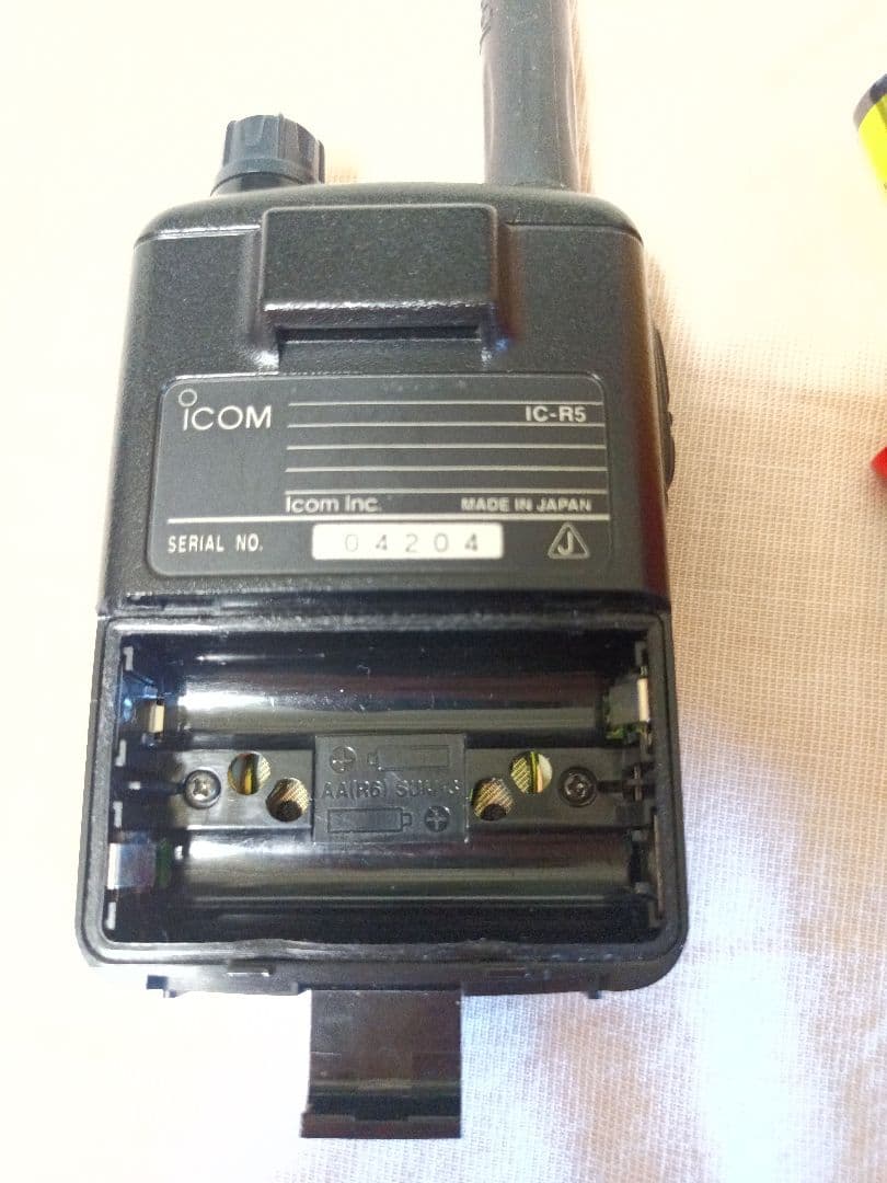 【稼働確認済】Icom IC-R5 受信機 箱付き 中古品