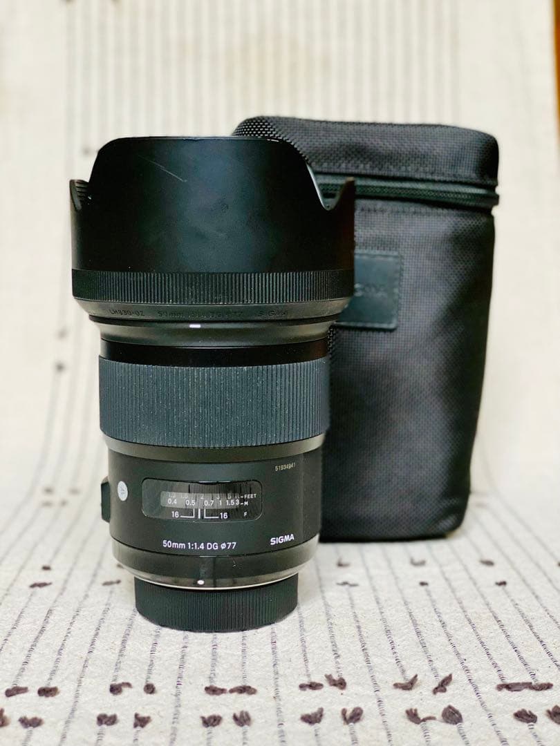 【保護フィルタ付】SIGMA 50mm F1.4 DG Art (Nikon用)