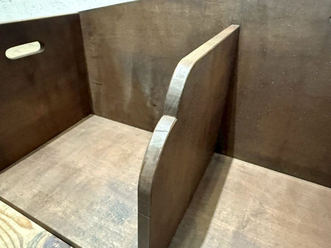 1184 ヴィンテージ　ブックラック　ケース　収納棚　本立て　古家具　レトロ