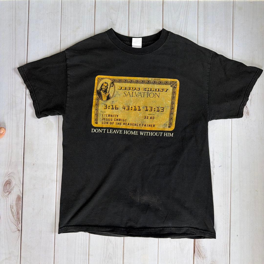 90s JESUS CHRIST SALVATION Tシャツ USA製 L