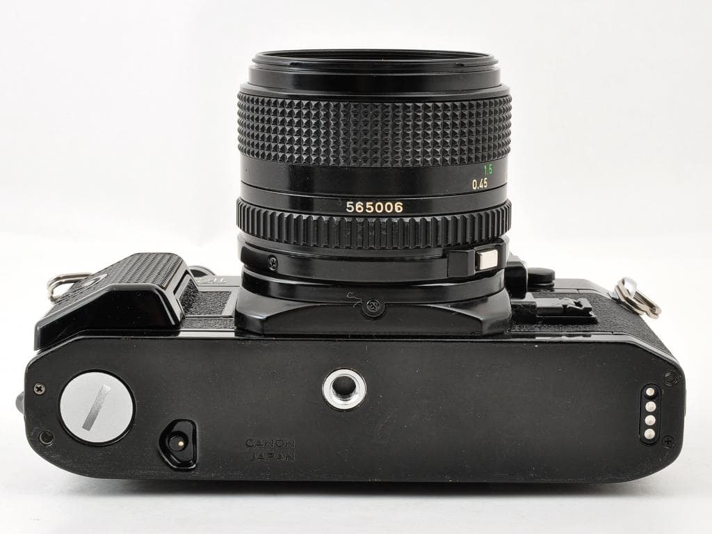 キヤノン AE-1 PROGRAM ブラック NFD 50mm f1.4 動確済