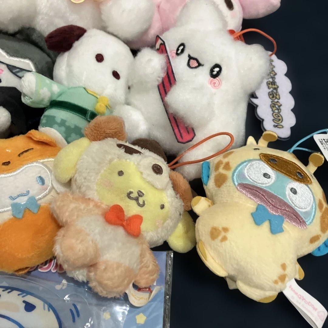 サンリオ　ぬいぐるみ　マスコット　アクリルスタンド　３５体セット　まとめ売り