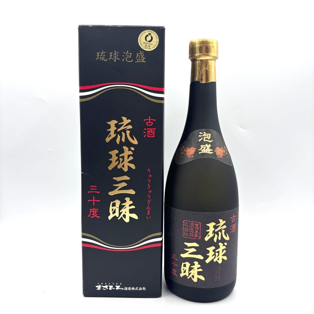 未開栓 4本セット 焼酎 泡盛 明治の正中 氣 あぐに 琉球三昧 古酒