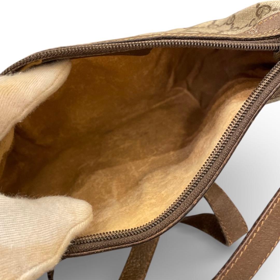 【極美品】GUCCI ショルダーバッグ GG キャンバス シェリー ゴールド金具