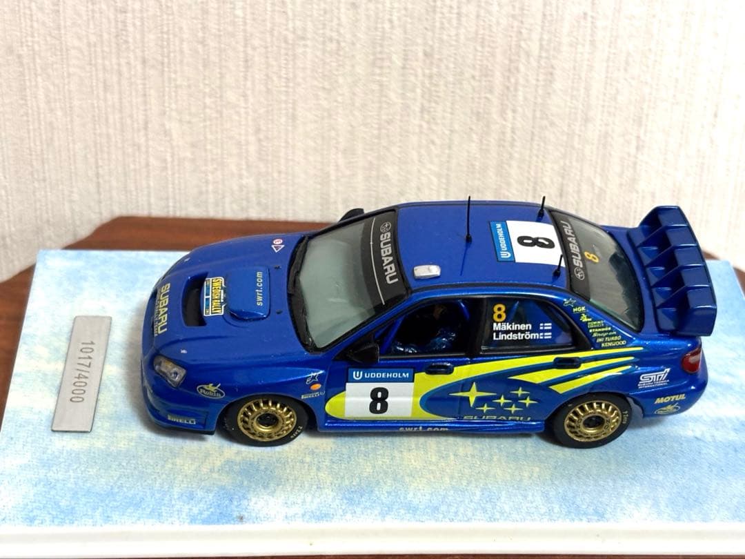 トミ.マキネン SUBARU WRX STI ミニカー ラリーカー仕様