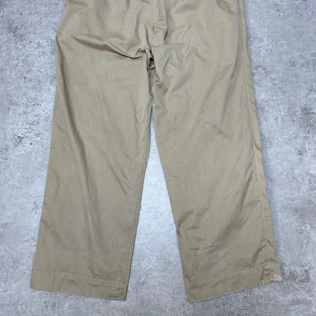 50-60s US ARMY チノパン PRENTICEジップ 米軍 実物