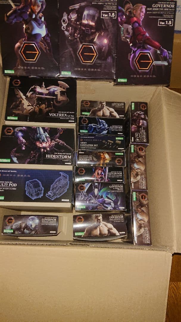 コトブキヤ ヘキサギア 17点セット 未組立ボルトレックスLA仕様 ガバナーほか