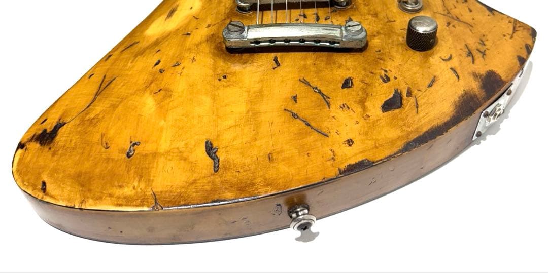 【レリック風】 Burny MockingBird バーニー エレキギター