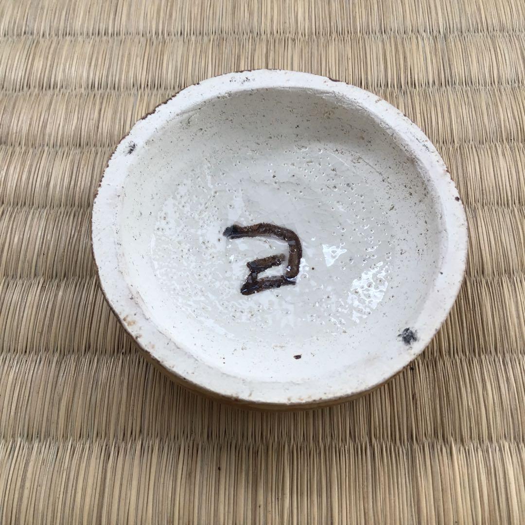 茶道具　香合　黄瀬戸干支巳香合　洞窯十五世　水野家康作　共箱　S77KGA