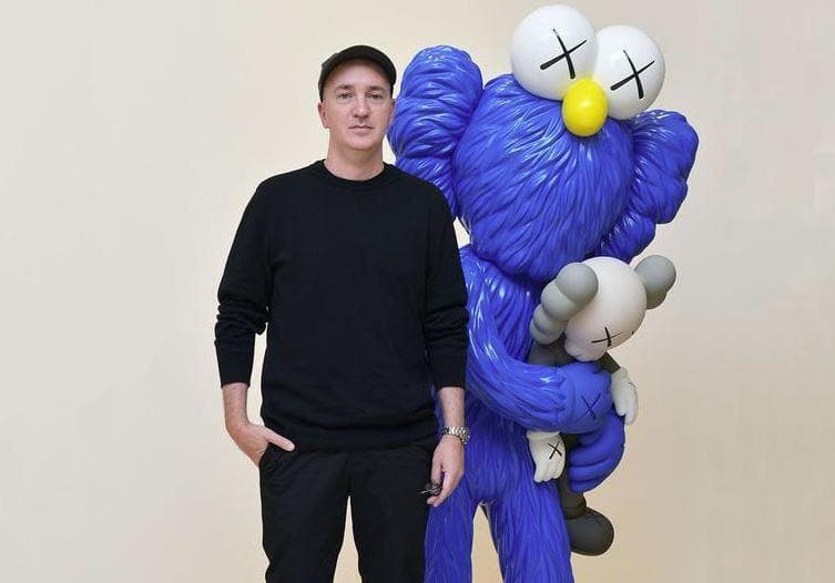 限定マット額装品/KAWS カウズ エキシビジョン限定/What Party