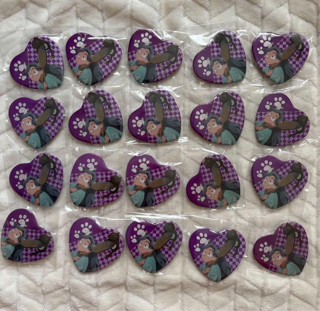 忍たま乱太郎　ナンジャタウン　ハート缶バッジ　綾部喜八郎