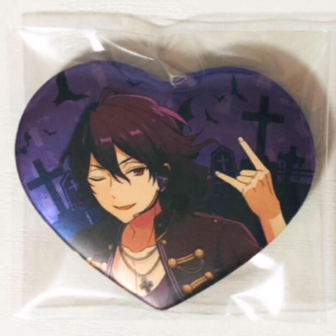 新品★あんスタ★UNDEAD【朔間零】中国★ハート缶バッジ★キャラバッジ★4点