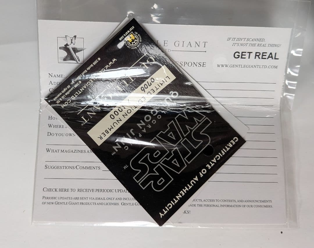 Star Wars Qui-Gon Jinn ホログラフィック　1000個限定