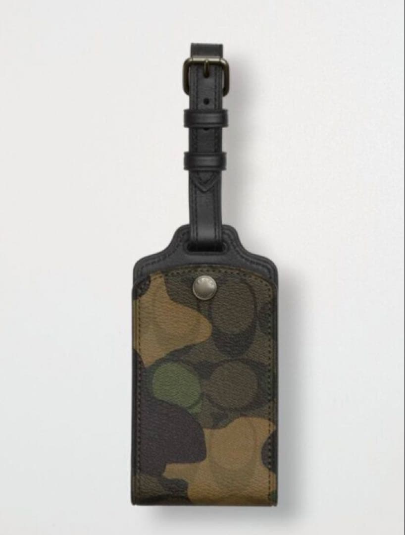 COACH コーチ　ラゲッジタグ　荷物タグ　ネームタグ　モノグラム　旅行用品