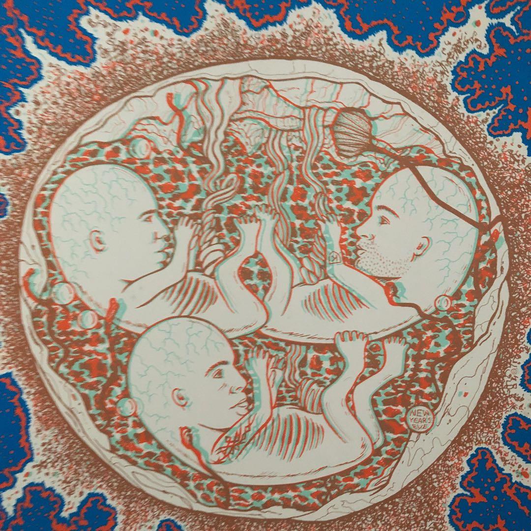 Nirvana butthole surfers ポスター ニルヴァーナ　レア