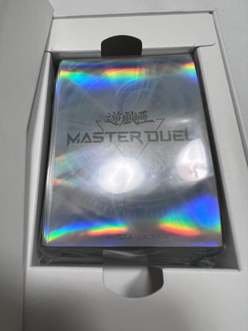 遊戯王OCG　マスターデュエル　スリーブ　白