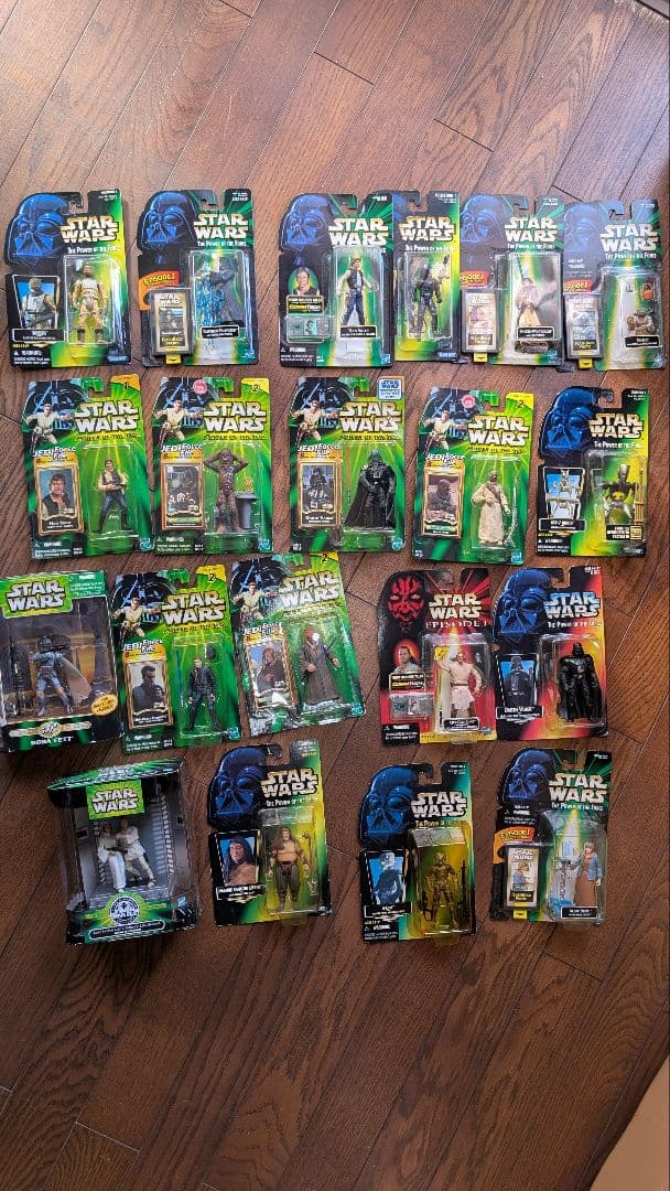 なかなか売れないので再値下げ！スターウォーズ 未開封フィギュア20体★