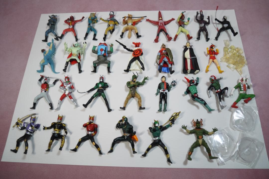 HG 仮面ライダー　怪人　昭和シリーズ　仮面ライダークウガ　30体