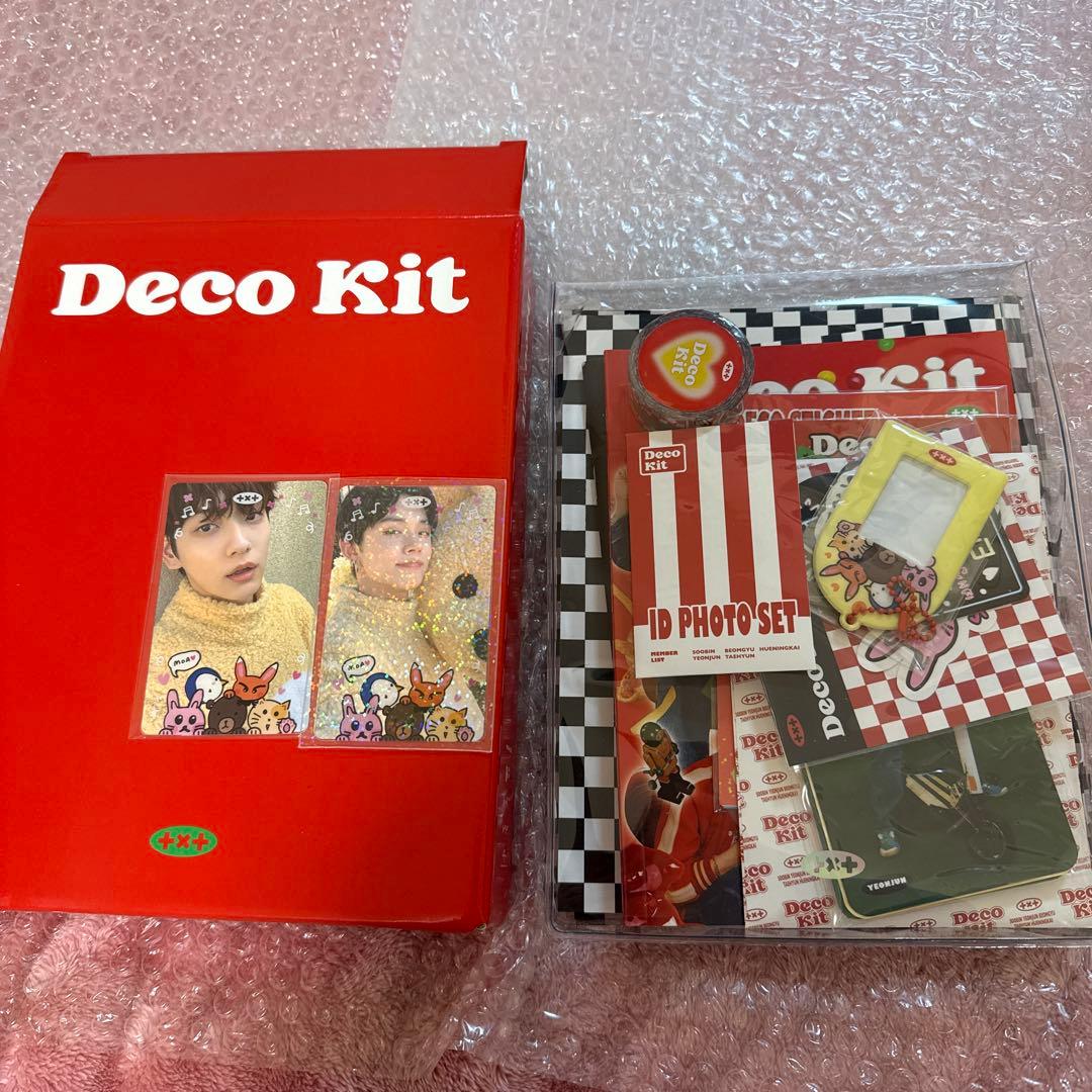 tomorrow x together 2022 デコキット　トレカ　ヨンジュン