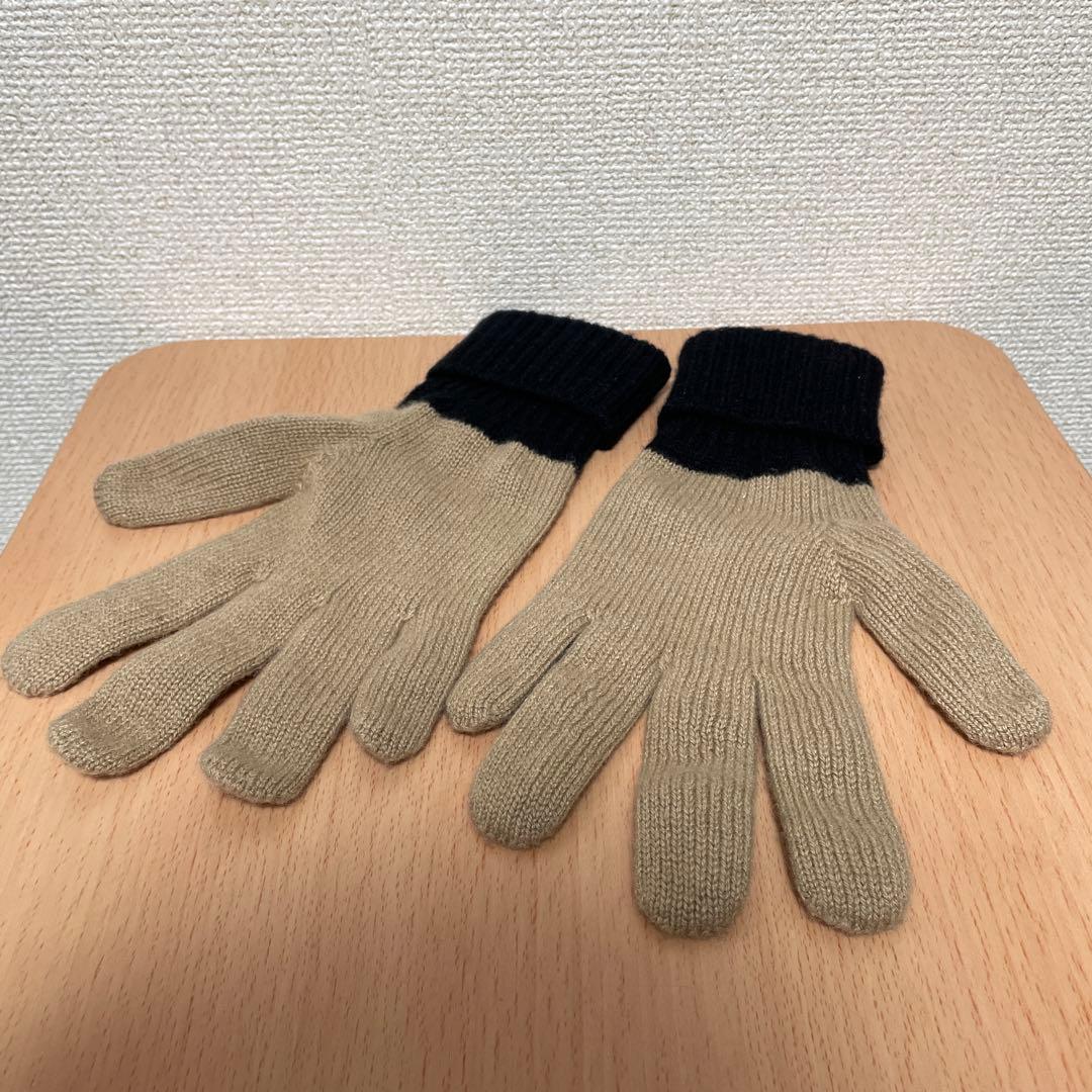 バーバリー　手袋　カシミヤ M／L