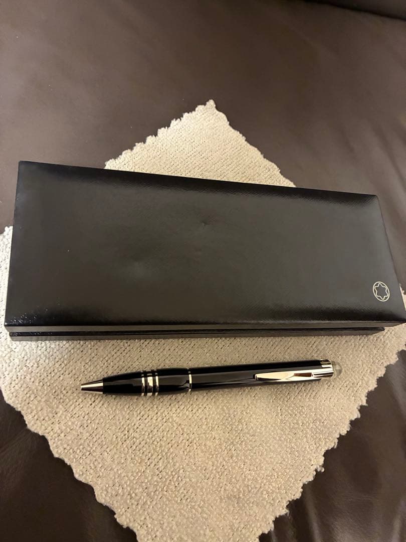 ◾️美品◾️モンブランスターウォーカー ボールペン◾️ミッドナイトブラック◾️新リフィル