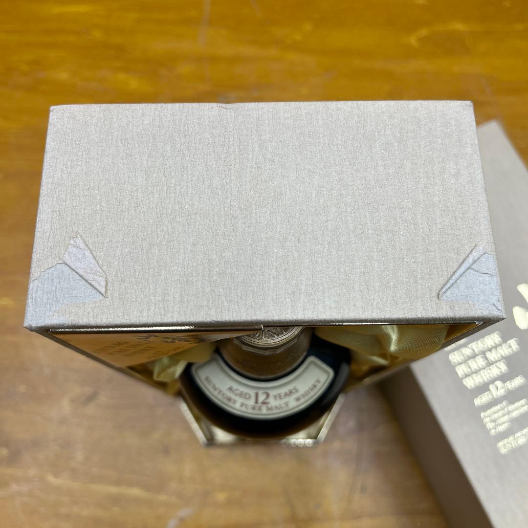 5271【未開栓】 サントリー 山崎 12年 1000mlLクイーンサイズ箱付き