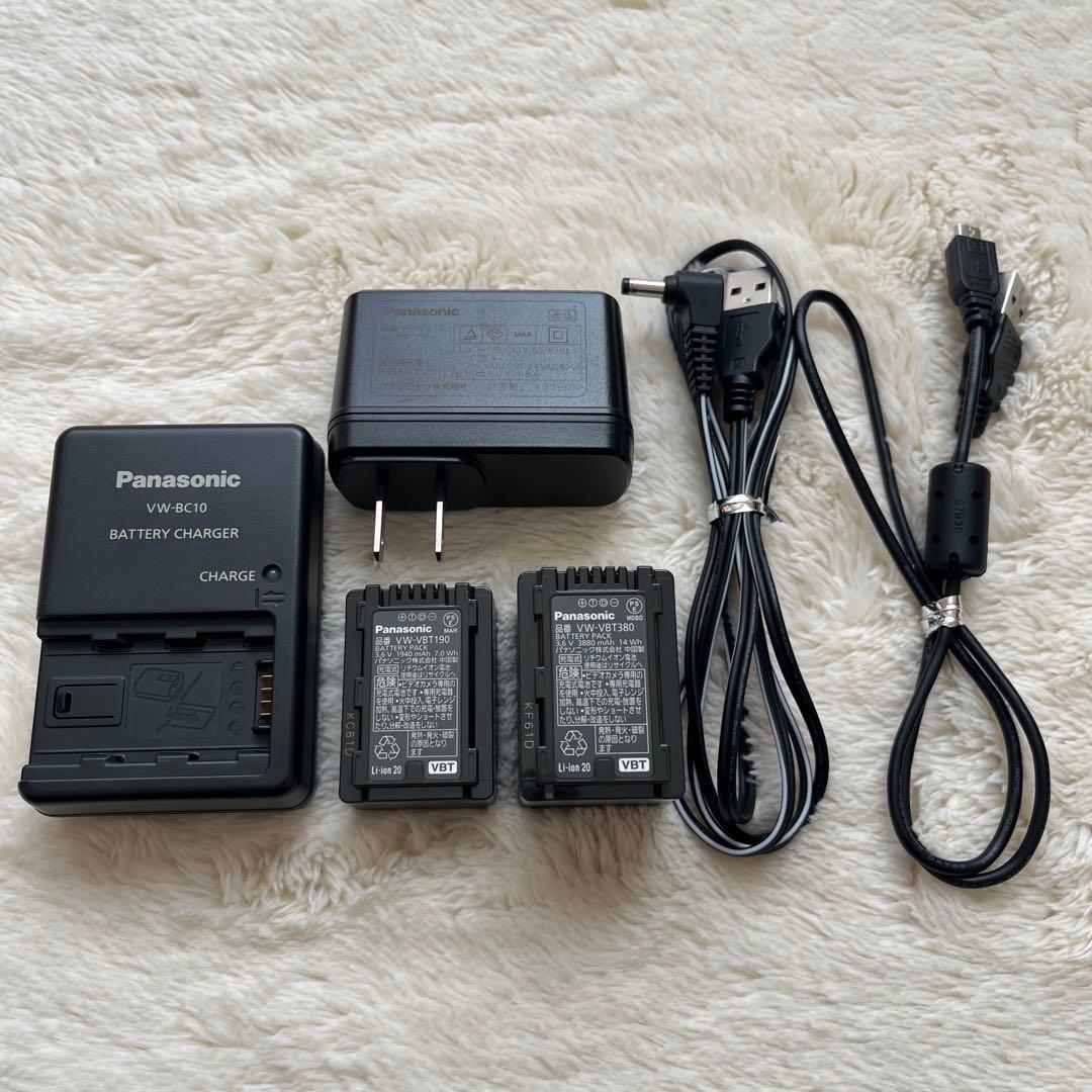 Panasonic HC-W585M ビデオカメラ 64GB内蔵 ピンク