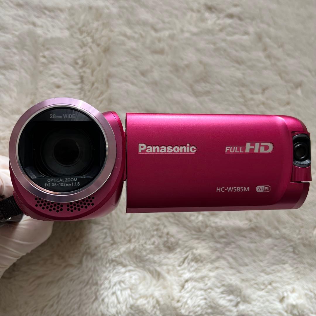 Panasonic HC-W585M ビデオカメラ 64GB内蔵 ピンク