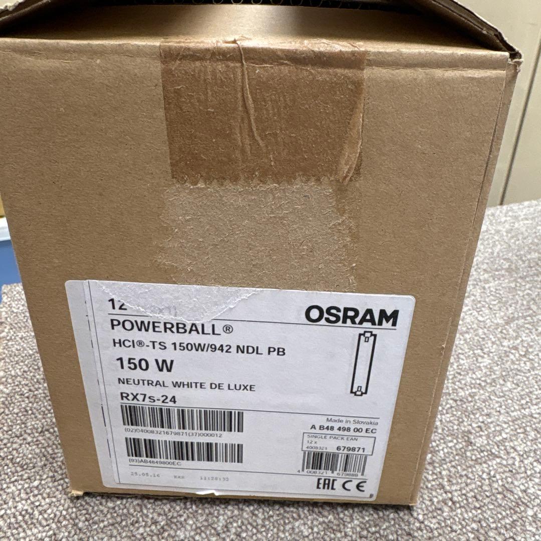 OSRAM HCI-TS150W/NDL/PB 12個