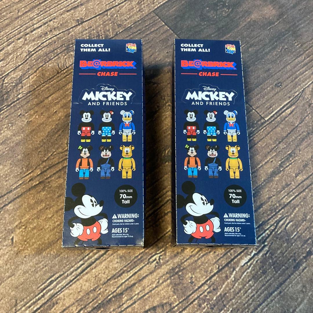 その他 BE@RBRICK Chase Mickey And Friends 2 Box