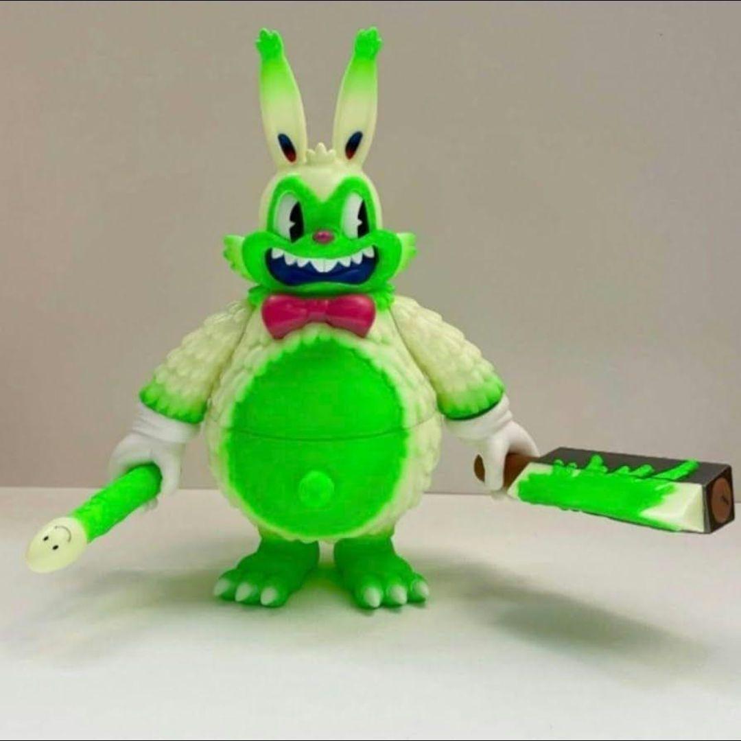 限定1 体 kamerian ヘンリー One Off(蓄光GREEN) ソフビ