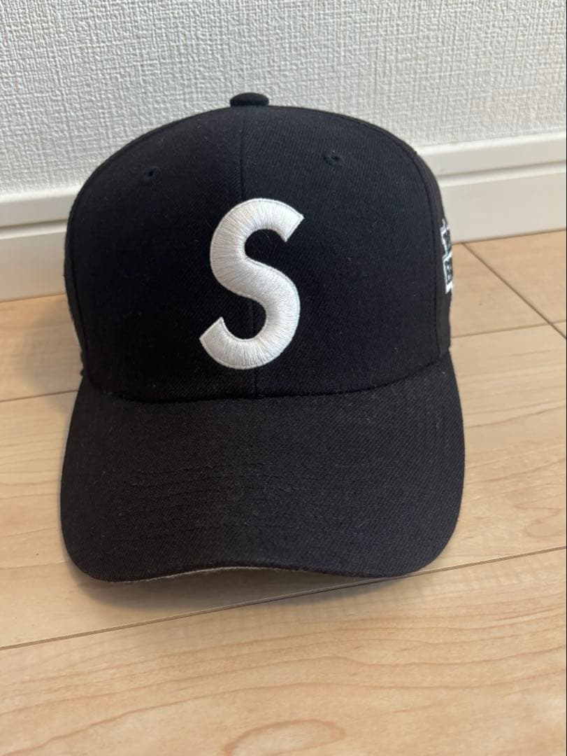 帽子 Supreme World Famous S Logo 6-PanelBlack