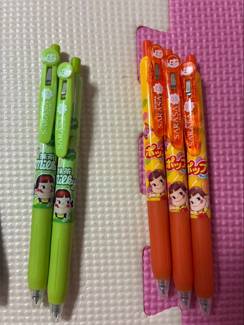 サラサ限定ペコちゃんボールペン22本
