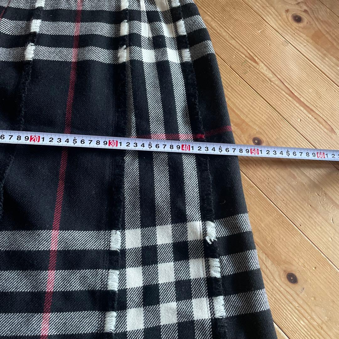 バーバリーロンドンスカート 膝下