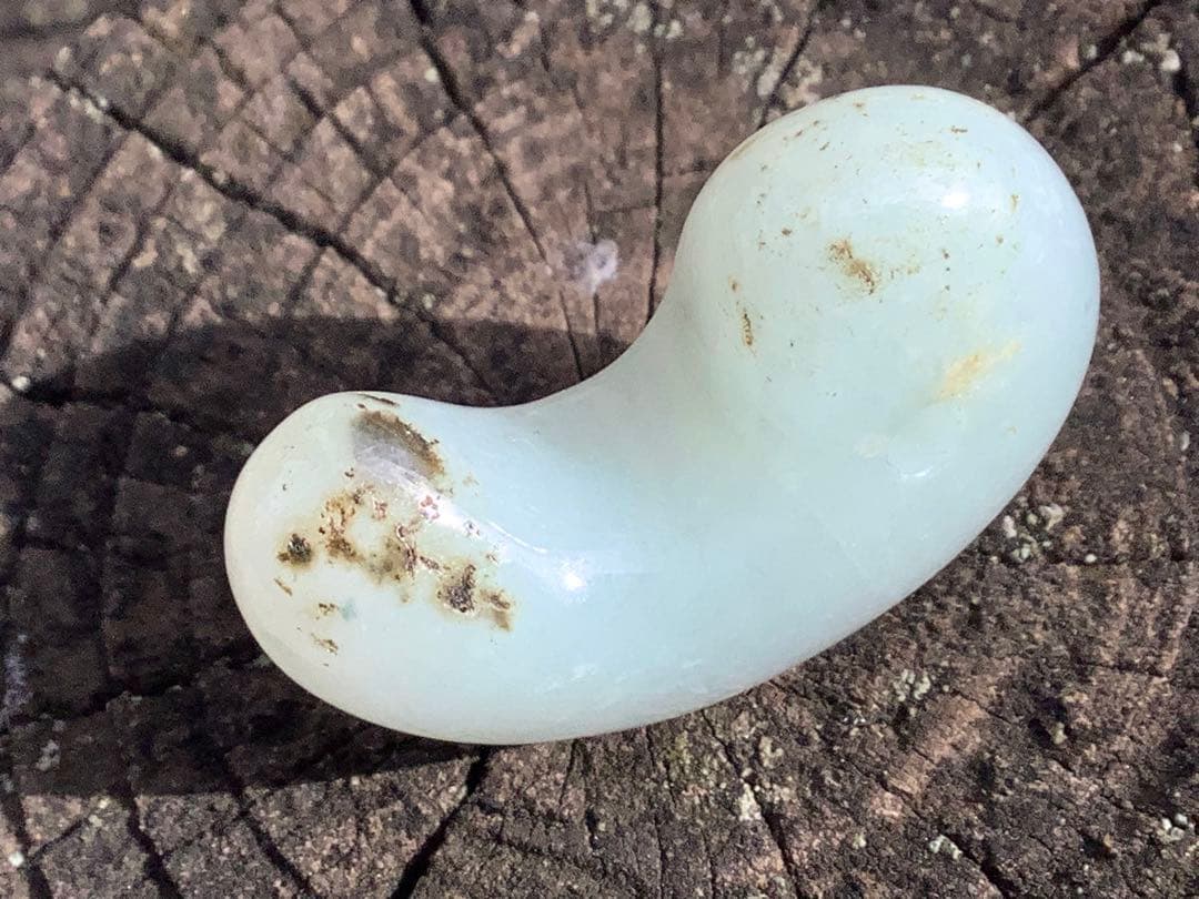 親方自慢の希少作品✳特選‼️珍しい石墨線入り‼️ 糸魚川翡翠勾玉*極上コレクション級