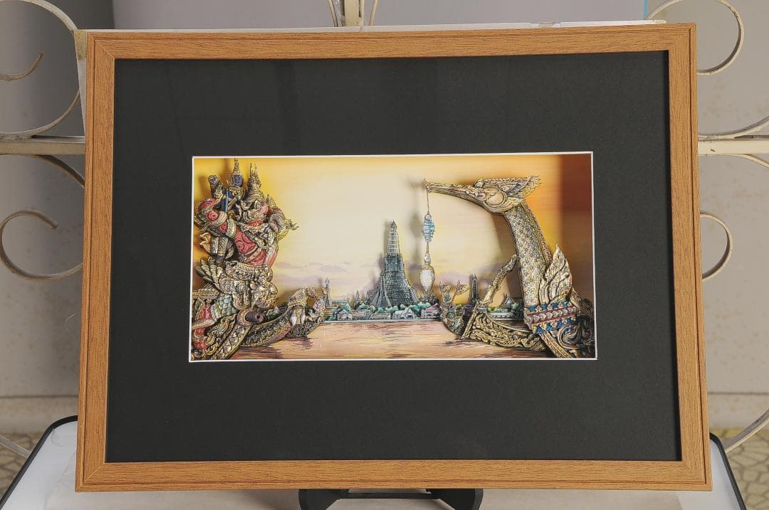 シャドーボックス  BurgeとTemple of Dawn (暁の寺